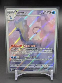AURORUS 092/088 - Pokemon Perfect Order Illustration Rare Holo NM - - Image 1