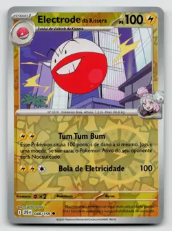 Iono's Electrode 048/159 Journey Together 2025 Reverse Holo Portuguese - Image 1