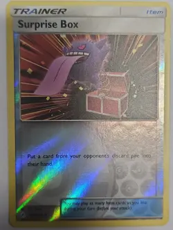 Surprise Box (Gengar) 187/214 Unbroken Bonds Pokemon Reverse Holo LP - Image 1