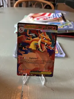 Mega Charizard Y EX 022/217 - Ascended Heroes Holo Rare Pokemon TCG - Image 1