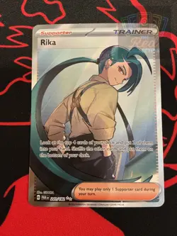 Rika 241/182 Ultra Rare Paradox Rift Pokemon Lightly Played - Image 1
