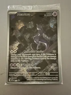 Mewtwo SVP 052 Pokemon TCG Black Star Promo Scarlet & Violet 151 Promo *SEALED* - Image 1