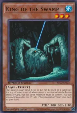King of the Swamp - SBC2-ENI23 - Prismatic Secret Rare - 1st Edition NM Yugioh S - Image 1