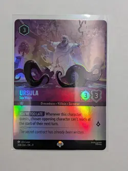 Ursula - Sea Witch 208/204 Epic Holofoil Fabled NM Disney Lorcana - Image 1