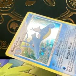 Kingdra - 7/146 Legends Awakened - Holo SWIRL Pokemon Card - LP - Image 5