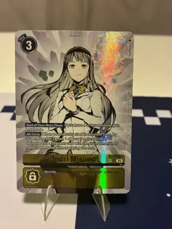 Inori Misono SP Secret Rare BT24-084 Digimon Card Game English NM - Image 1