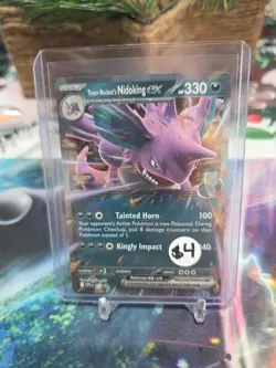 Team Rocket's Nidoking ex 217 Sv: Scarlet & Violet Promo Cards Holo - Image 1