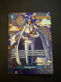 Sengoku (SP Alt Art) OP07-046 R The Azure Sea's Seven - ONE PIECE Card Japanese - Image 1