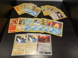 Vintage Pokemon Card Lot - Mostly HP and Damaged - Umbreon EX Manectric EX x2 - Image 1