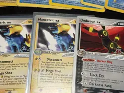 Vintage Pokemon Card Lot - Mostly HP and Damaged - Umbreon EX Manectric EX x2 - Image 2