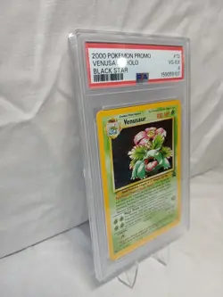 Pokemon 2000 Promo Venusaur Holo Black Star #13 Vg-Ex PSA 4 Vintage Rare Card!!! - Image 3