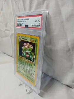 Pokemon 2000 Promo Venusaur Holo Black Star #13 Vg-Ex PSA 4 Vintage Rare Card!!! - Image 5