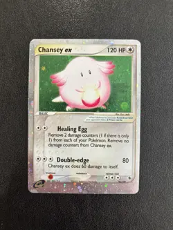 Chansey EX Holo Ruby and Sapphire Card 96/109 NM - Image 1