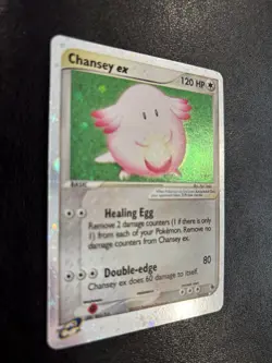 Chansey EX Holo Ruby and Sapphire Card 96/109 NM - Image 2