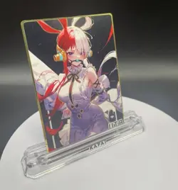 One Piece. Waifu Collection Metal Gold Plate Die Cut UTA Sexy Waifu Card - Image 2