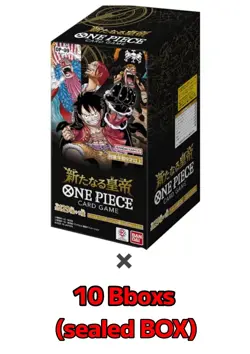 ONE PIECE Card Emperors in the New World OP-09 Booster Box SEALED Japanese 10box - Image 1