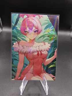 Homura Momiji Holographic Anime Collectible Trading Card - Image 2