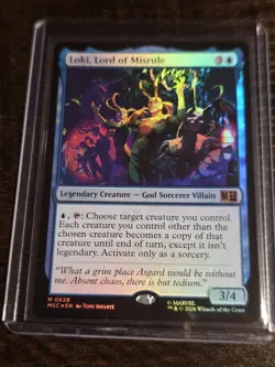 Loki, Lord of Misrule Commander: Marvel Super Heroes Foil - Image 2