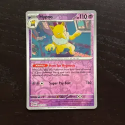 Hypno 097/165 Pokemon 151 Scarlet & Violet Reverse Holo Uncommon NM - Image 1