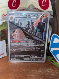 Pokemon Team Rocket's Dugtrio - Ascended Heroes 239/217 NM - Image 1