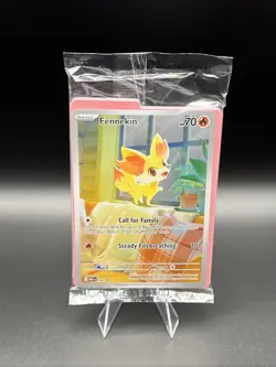 Fennekin Black Star Promo 080 Chaos Rising Pokemon ETB Promo ENGLISH SEALED - Image 1