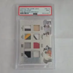 2025 Leaf In The Game Used Multiplayer The Big 8-Silver Holo 2/2 PSA 9 - Image 1