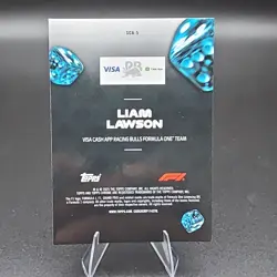 2025 Topps Chrome Formula 1 F1 Liam Lawson Ace Of Trades Rookie RC #SCA-5 Insert - Image 2