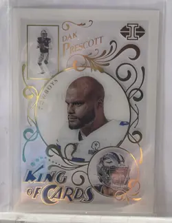 2021 Panini Illusions Football - Illusionists & King of Cards Dak Prescott - Image 2