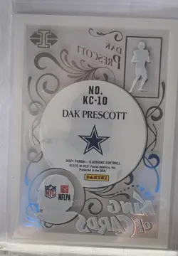 2021 Panini Illusions Football - Illusionists & King of Cards Dak Prescott - Image 3