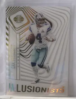 2021 Panini Illusions Football - Illusionists & King of Cards Dak Prescott - Image 4