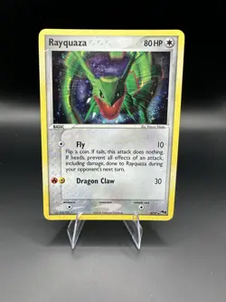 Pokemon TCG Rayquaza Holo Rare Card 3/17 Pop Series 1 Promos - Image 1