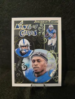 2023 Panini Illusions - King of Cards Jonathan Taylor #9 Colts - Image 1