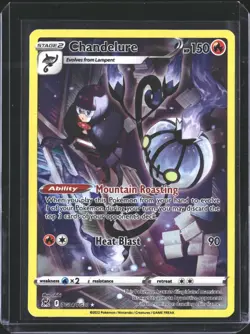 Chandelure TG04/TG30 Holo Lost Origin Trainer Gallery Pokemon NM/M - Image 1