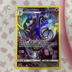 Chandelure TG04/TG30 Holo Lost Origin Trainer Gallery Pokemon NM - Image 1