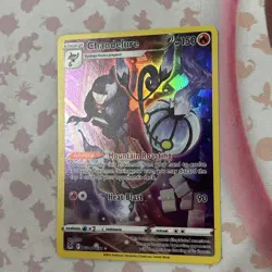 Chandelure TG04/TG30 Holo Lost Origin Trainer Gallery Pokemon NM - Image 2