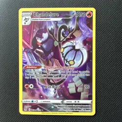 Chandelure TG04/TG30 Trainer Gallery Holo Lost Origin Pokemon Card NM - Image 1