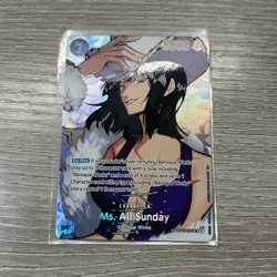 One Piece Card Ms. All Sunday SP The Time of Battle OP16 English - Image 1