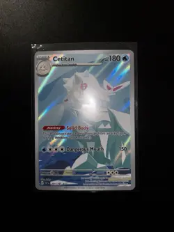 Pokemon TCG Cetitan Illustration Rare Card Surging Sparks 201/191 Mint Condition - Image 1