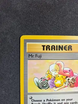 Mr Fuji 58/62 Fossil Set 1st Edition Uncommon Vintage 1999 Pokemon TCG Card LP - Image 3