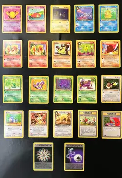 Team Rocket Pokemon Lot | ALL 1st Edition Vintage/Dark 22 Cards in NM Condition! - Image 1