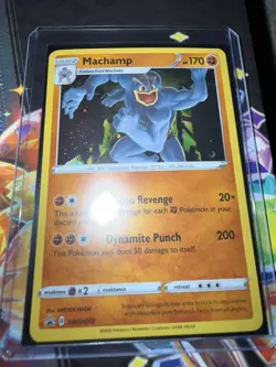 Pokemon TCG Champions Path Promo Machamp Card SWSH053 With Swirl 🌀*MINT* - Image 1