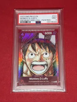 Monkey D. Luffy Film Red Premium Card Collection OP TCG - PSA 9 ONE PIECE - Image 1