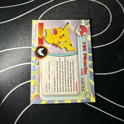 1999 Pikachu #25 Topps Pokemon TV Animation, Edition Card - TCG - Image 2
