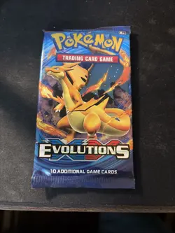 Pokemon XY Evolutions Booster Trading Card Game (820650801556) 820650801556 - Image 1