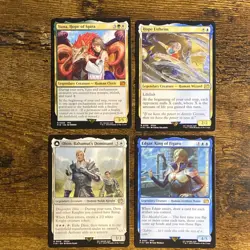 MTG Final Fantasy 4 Card Legendary Creature Lot - Image 1