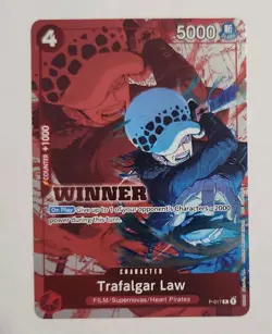 Trafalgar Law (Winner Pack Vol. 7) P-017 One Piece Promotion Cards Foil - Image 1