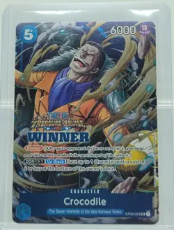 One Piece Card Game - Crocodile (Winner Pack Vol. 5) ST03-003 - Image 1