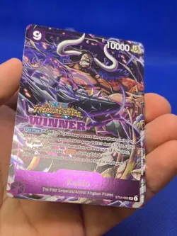 One Piece Treasure Cruise Winner Pack Vol. 5 Kaido ST04-003 Prize Card NM -1 - Image 5