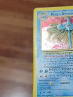 Misty's Tentacruel 10/132 - PL* - Gym Heroes - Pokemon Card, Holo Rare - Image 5