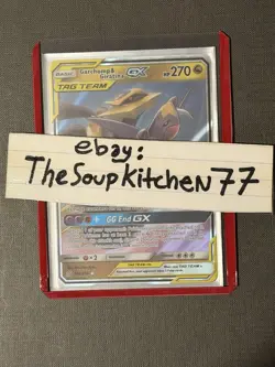 Garchomp & Giratina GX 146/236 Holo Unified Minds TCG pokemon Card M - Image 3